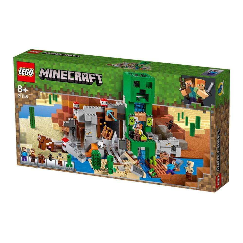 Cíclope Destino Auroch Set LEGO Minecraft La Mina del Creeper 21155 | Walmart