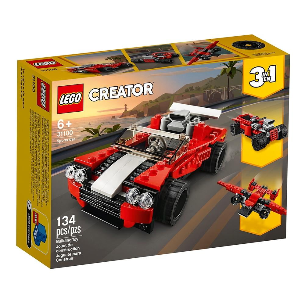 Set LEGO Creator Auto Deportivo 3 en 1 31100