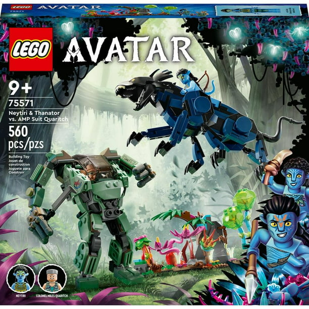 Set LEGO Avatar Neytiri y Thanator vs. Quaritch con Armadura AMP