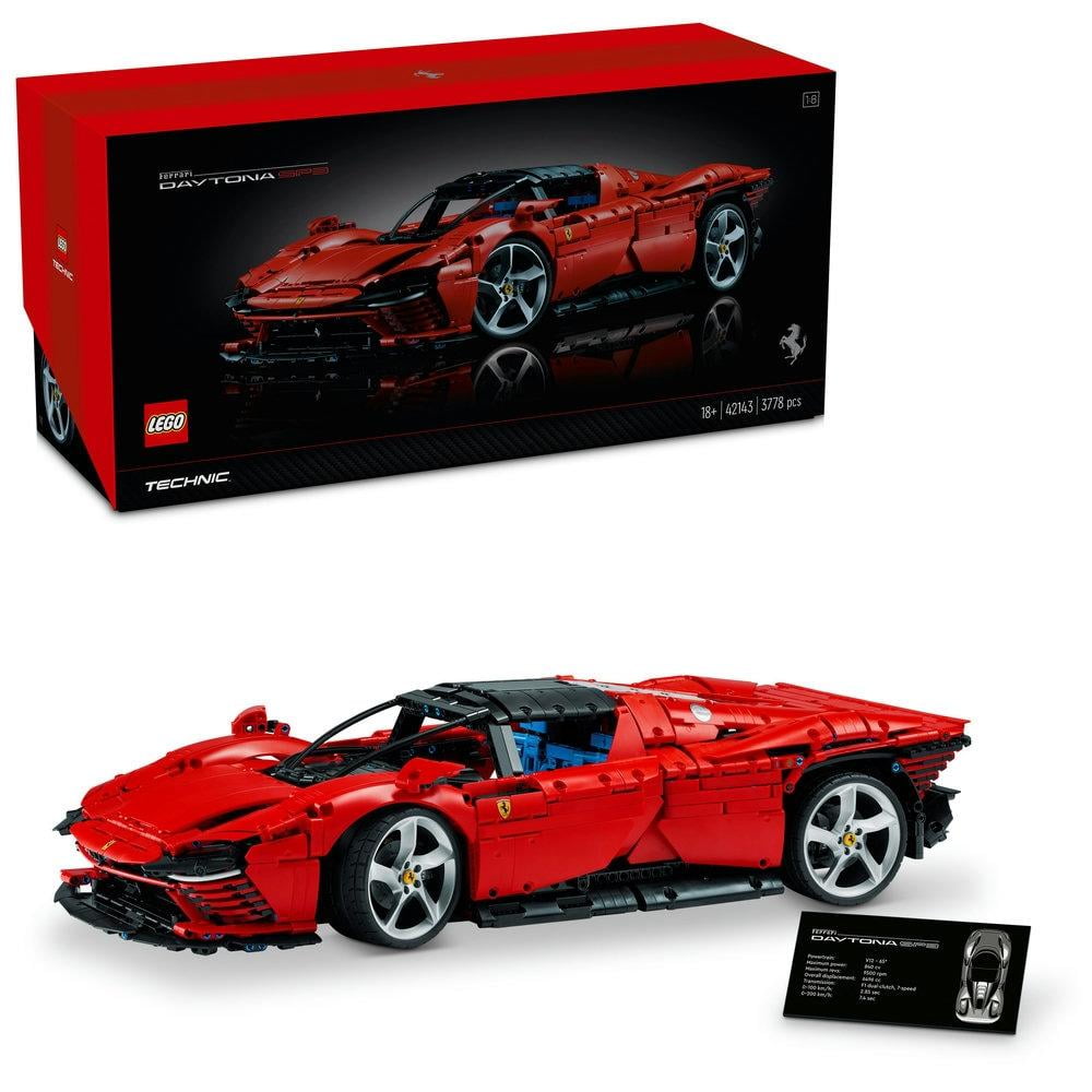 Motear Reunión Abandono Set LEGO Technic Ferrari Daytona SP3 42143 | Walmart en línea