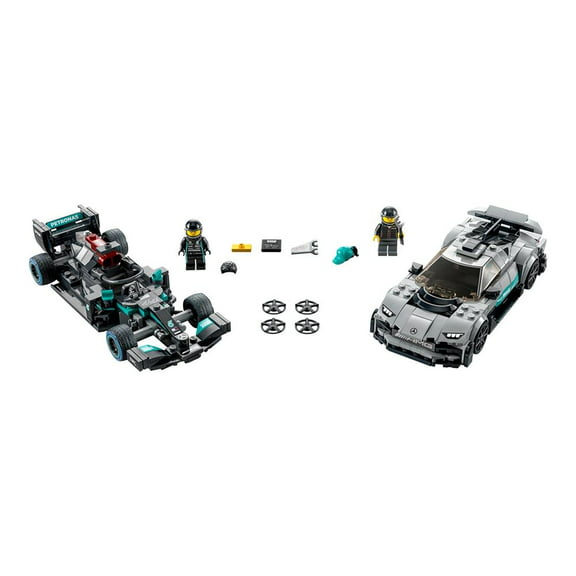 Set LEGO Speed Champions Mercedes AMG F1 W12 E Performance y Mercedes-AMG Project One 76909