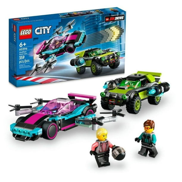 Set LEGO City Coches de Carreras Modificados 60396