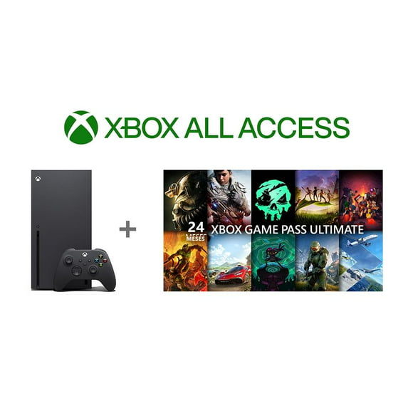 consola xbox all access series x 1tb con 24 meses de xbox game pass ultimate