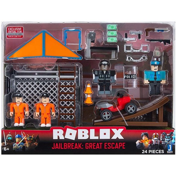 set de figuras ambiental roblox jailbreak great escape