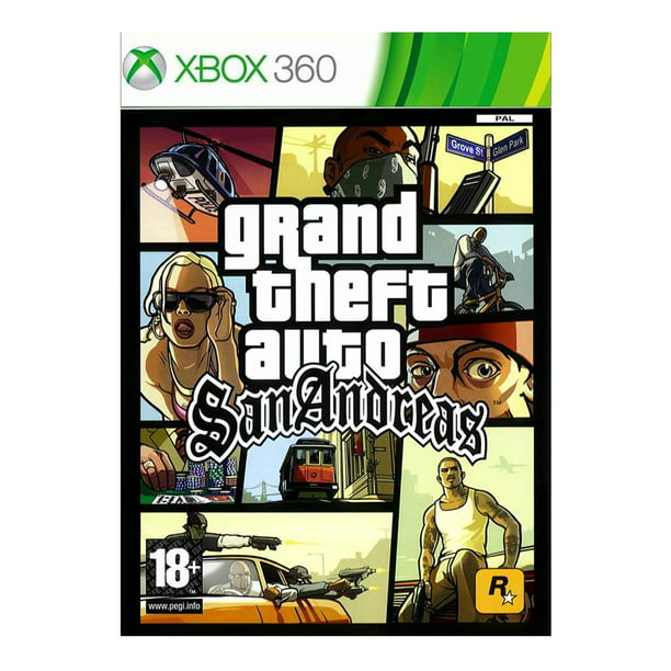 plátano Hambre Email Grand Theft Auto San Andreas Xbox 360 Físico | Walmart en línea