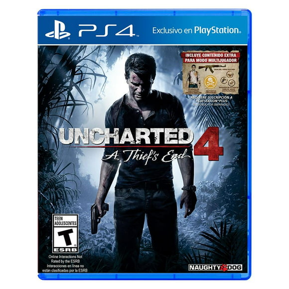 uncharted 4 a thiefs end playstation 4 físico