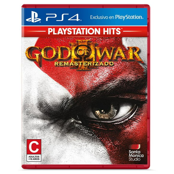 god of war iii remasterizado playstation 4 físico