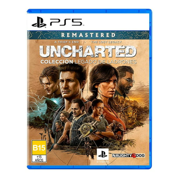 uncharted legacy of thieves playstation 5 físico