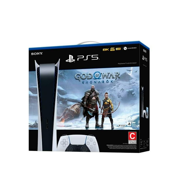 Consola Edición Fisica (con lectora blu-ray) Bundle GOW Digital