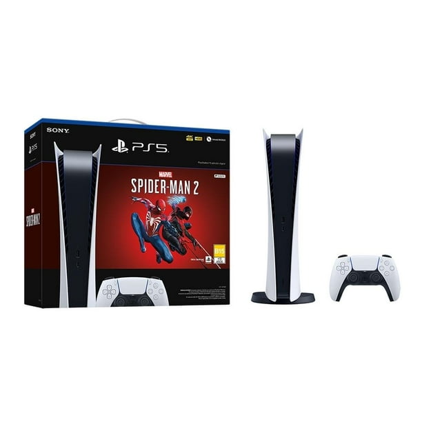 Consola Playstation 5 Slim 1 Tb + Videojuego Marvel'S Spider-Man 2  Internacional