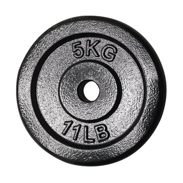 Disco olímpico de peso 5 kg bumper Athletic Works WMW-205-5KG