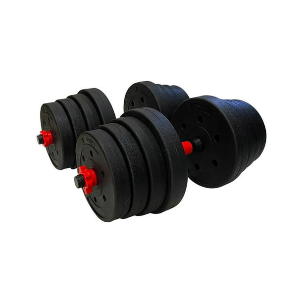 Set de pesas de 40 kg con estuche rígido Athletic Works WMW-7940