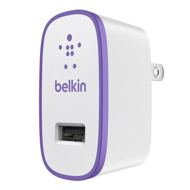 Cargador Belkin para iPhone 5, iPad mini y iPad Morado