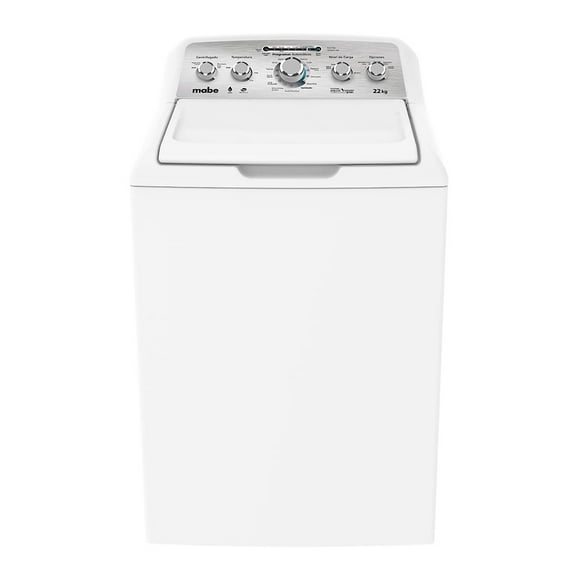 lavadora mabe automática 22 kg blanca