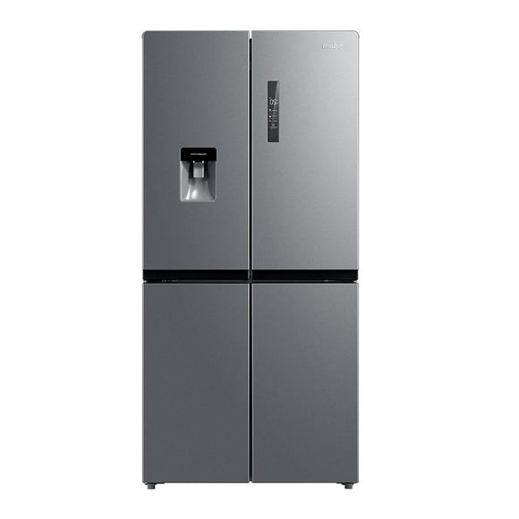 refrigerador mabe 17 pies side by side con despachador de agua mtm482senss0 inox