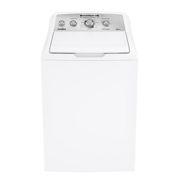 lavadora mabe automática 20 kg blanca
