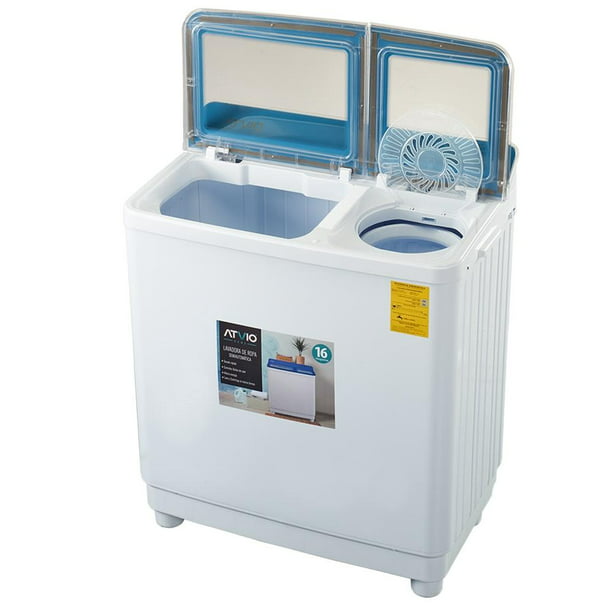 Lavadora Atvio Home Semi Automática 15 Kg Blanca
