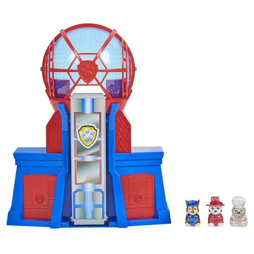 SPIN MASTER Paw Patrol patrulhando torre com uma pista de corrida