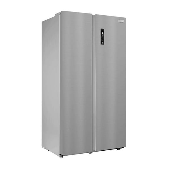 refrigerador 20 pies oster side by side silver