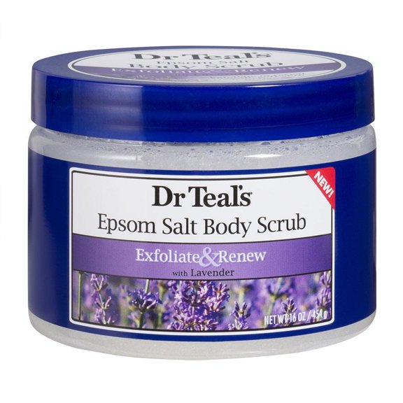 Exfoliante corporal Dr. Teal's con lavanda 454 g