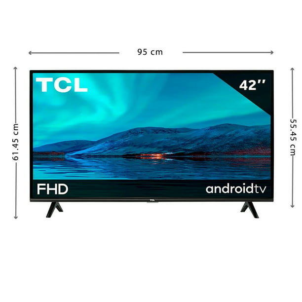 Pantalla TCL 42 Pulgadas FHD Android TV 42A342 a precio de socio