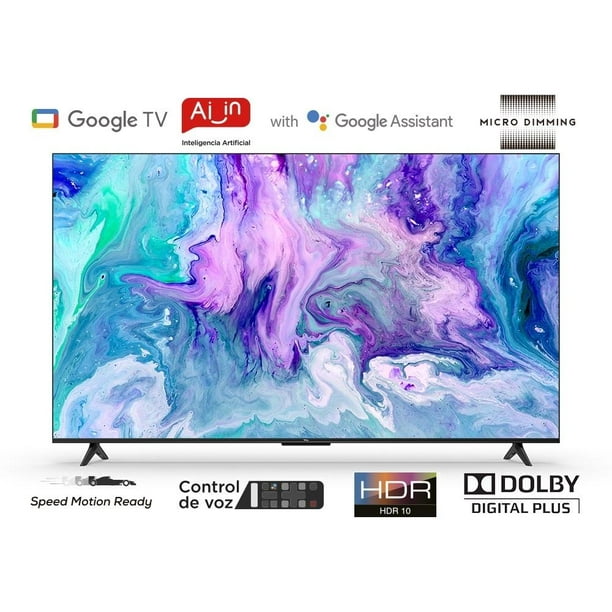 TV TCL 50 Pulgadas 4K UHD Smart Google TV 50S450