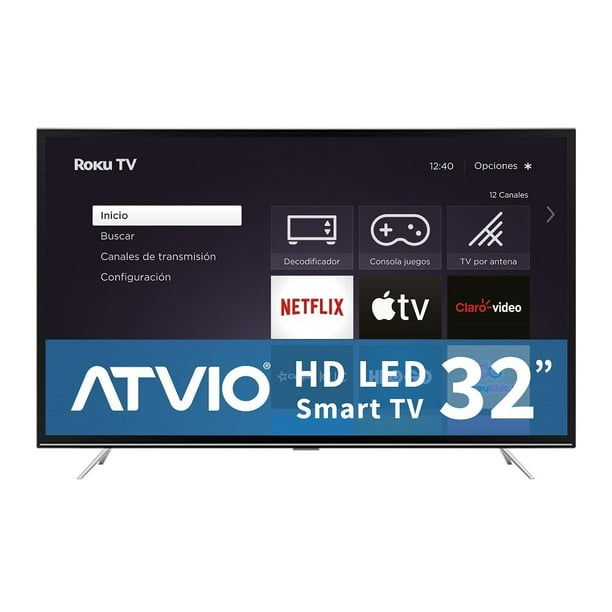 TV Atvio 32 Pulgadas HD Smart TV LED ATV-32SMR