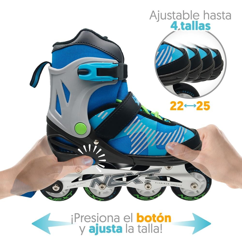 Compra en línea  Patines Next De Línea Ajustables Para Niña Talla