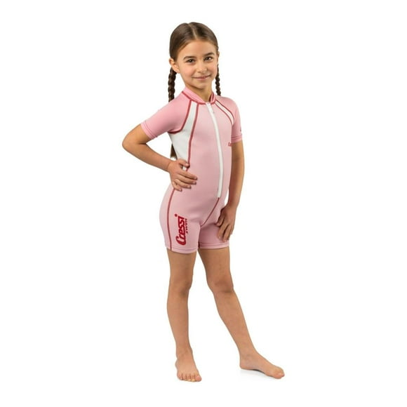 traje termico para niña cressi neopreno de 15mm talla s rosa