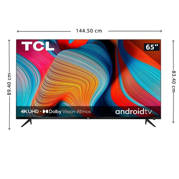 Televisor TCL LED 65″ Pulgadas Smart – Ultra HD 4K – Bluetooth 65P725