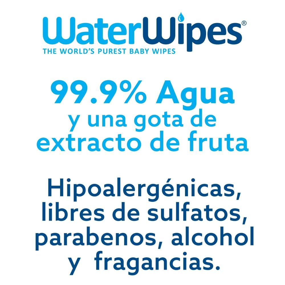 Toallitas Húmedas Water Wipes 240 piezas