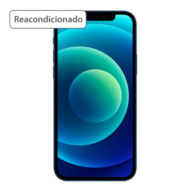 iPhone 12 Reacondicionado 128gb Azul + Bastón Bluetooth