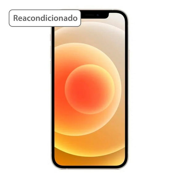 smartphone apple iphone 12 mini 128gb blanco reacondicionado