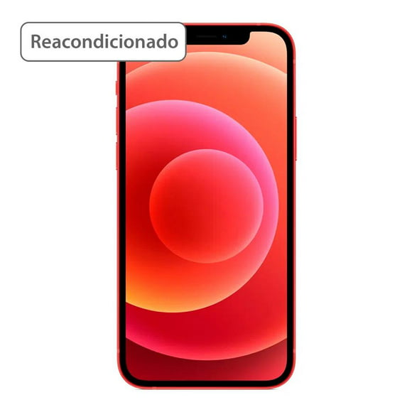 smartphone apple iphone 12 mini 128gb rojo reacondicionado