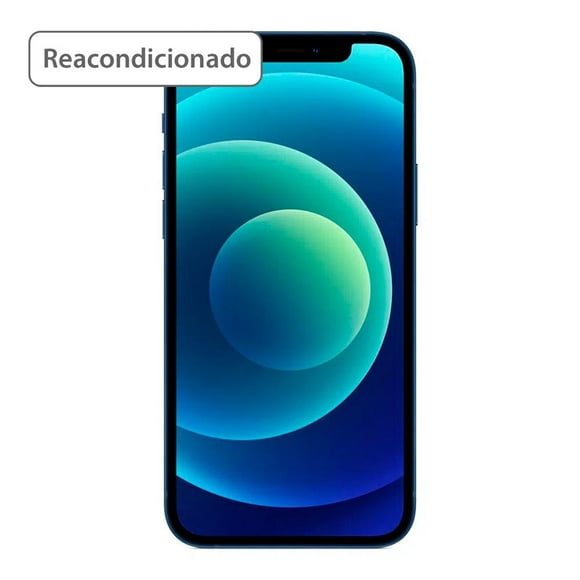 smartphone apple iphone 12 mini 128gb azul reacondicionado