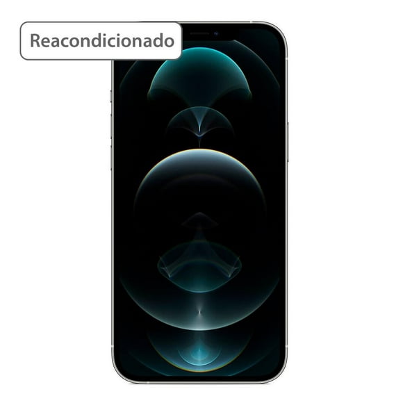 smartphone apple iphone 12 pro max 128gb plata reacondicionado