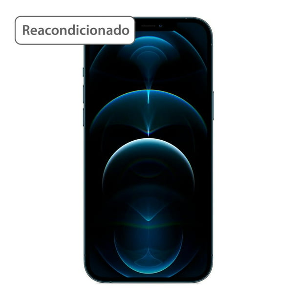 iPhone 12 Pro Max Reacondicionado 256gb Azul + Bastón Bluetooth