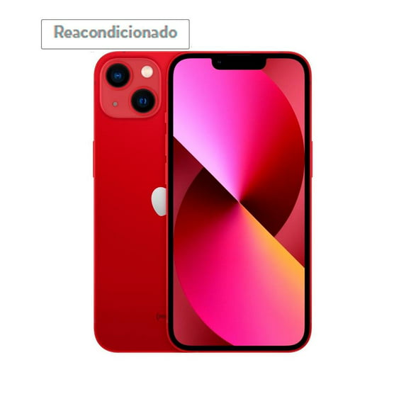 iphone 13 apple 128 gb rojo reacondicionado