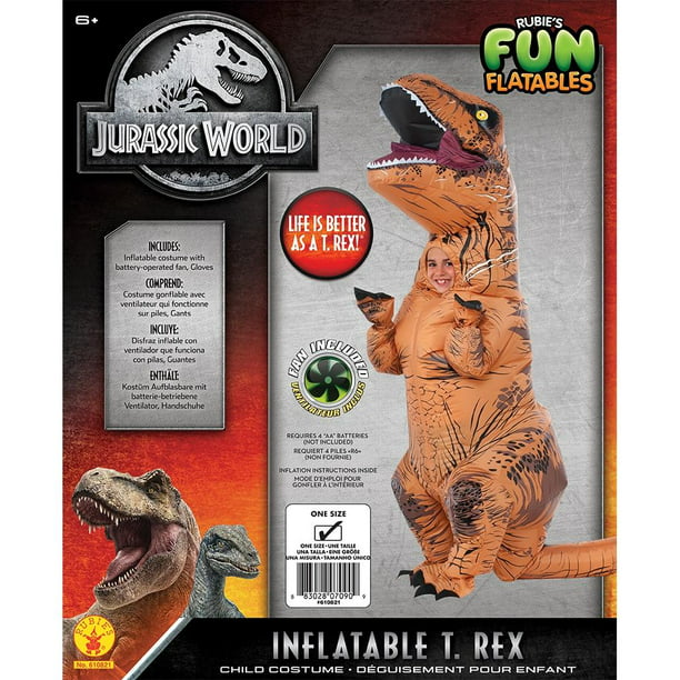 Chaqueta Supervivencia Álgebra Disfraz de Dinosaurio Rubies Jurassic World T- Rex para Niño | Walmart en  línea