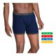 thumbnail image 2 of Bóxer Fruit Of The Loom para Hombre, Ajustado Low Rise Multicolor 4 Piezas Talla M, 2 of 4