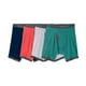 thumbnail image 1 of Bóxer Fruit Of The Loom para Hombre, Ajustado Low Rise Multicolor 4 Piezas Talla M, 1 of 4