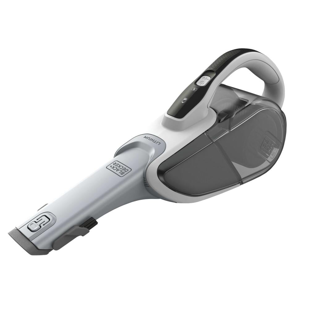 BLACK+DECKER - Aspiradora de mano para mascotas, sin cable, color blanco  (HLVB315JP07)