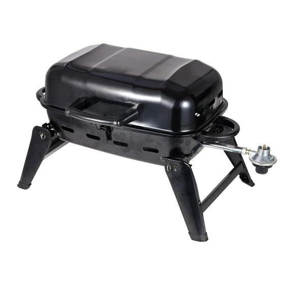 asador de gas expert grill portátil negro