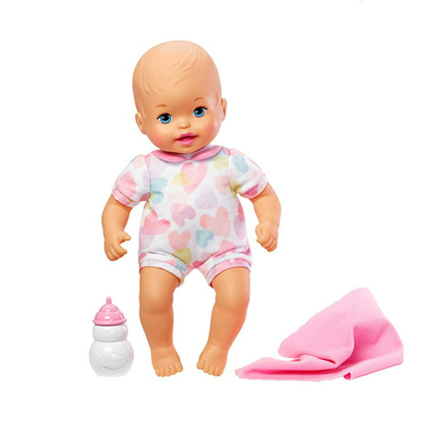 Normalmente Simplemente desbordando Interpretación Muñeca Little Mommy Mattel Bebita Recién Nacida | Bodega Aurrera en línea