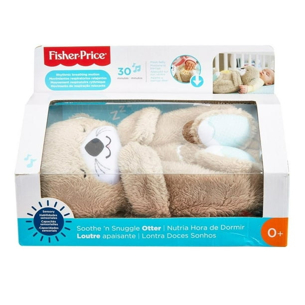 Fisher-Price Nutria Hora de Dormir, juguete de cuna y peluche para bebé  recién nacido de Mattel - JUGUETES PANRE