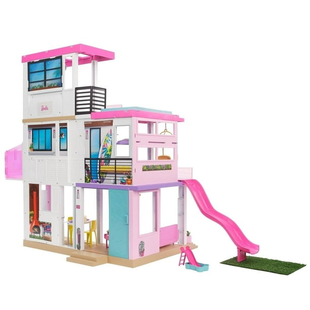 virar Sinceramente detrás Casa de Muñecas Barbie Estate Casa de los Sueños 2021 | Walmart en línea