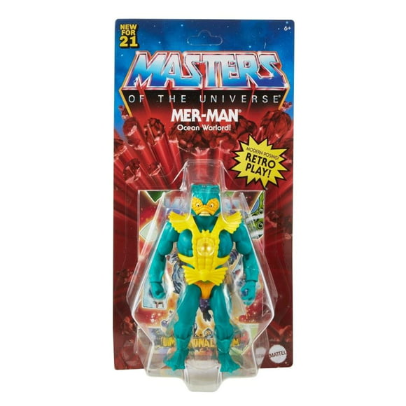 figura mer man masters of the universe origins 6 pulgadas