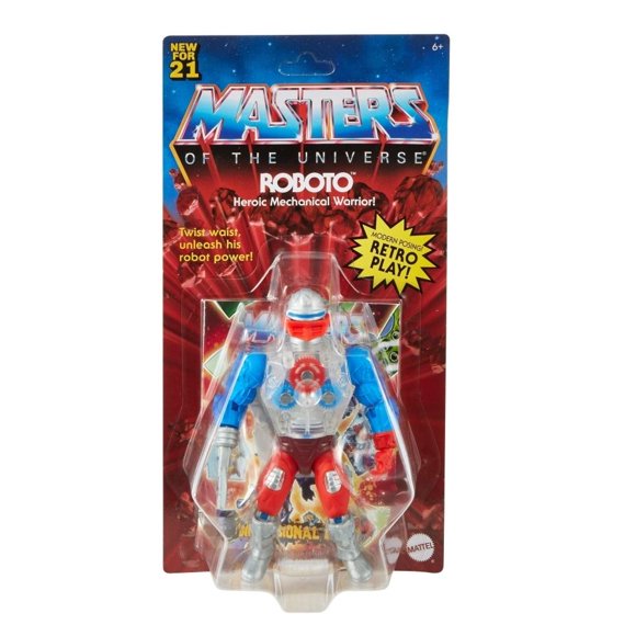 figura roboto masters of the universe origins 6 pulgadas