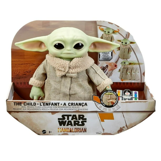 Figura - Peluche Baby Yoda STAR WARS, 4 AÑOS+, Multicolor