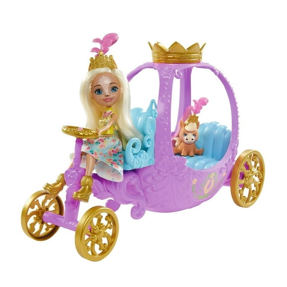 muñeca enchantimals royals carruaje real